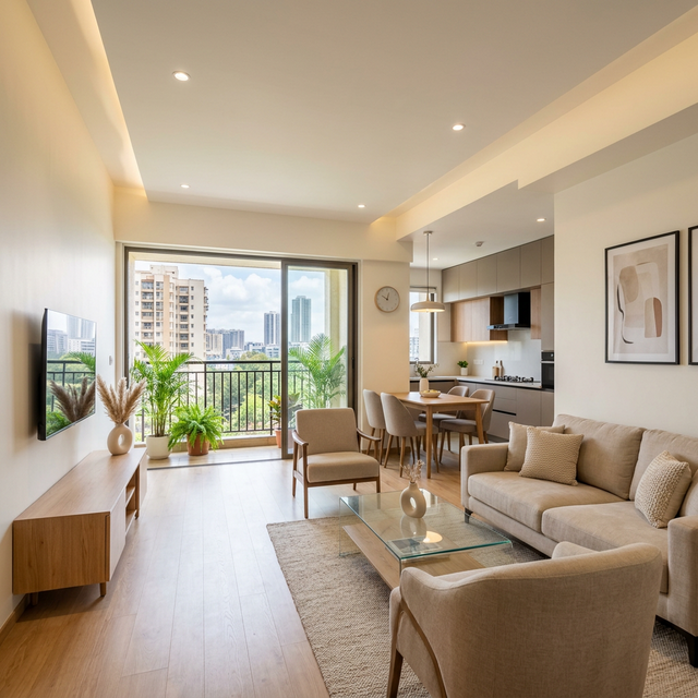 2BHK Interior — Chembur - Interior painting project by One Painters